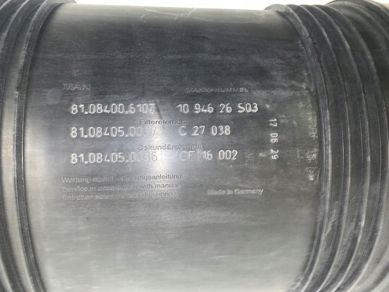 FILTR POWIETRZA OBUDOWA FILTRA MAN TGS TGX EURO 6 - Luchtfilter voor Vrachtwagen: afbeelding 4 FILTR POWIETRZA OBUDOWA FILTRA MAN TGS TGX EURO 6 - Luchtfilter voor Vrachtwagen: afbeelding 4