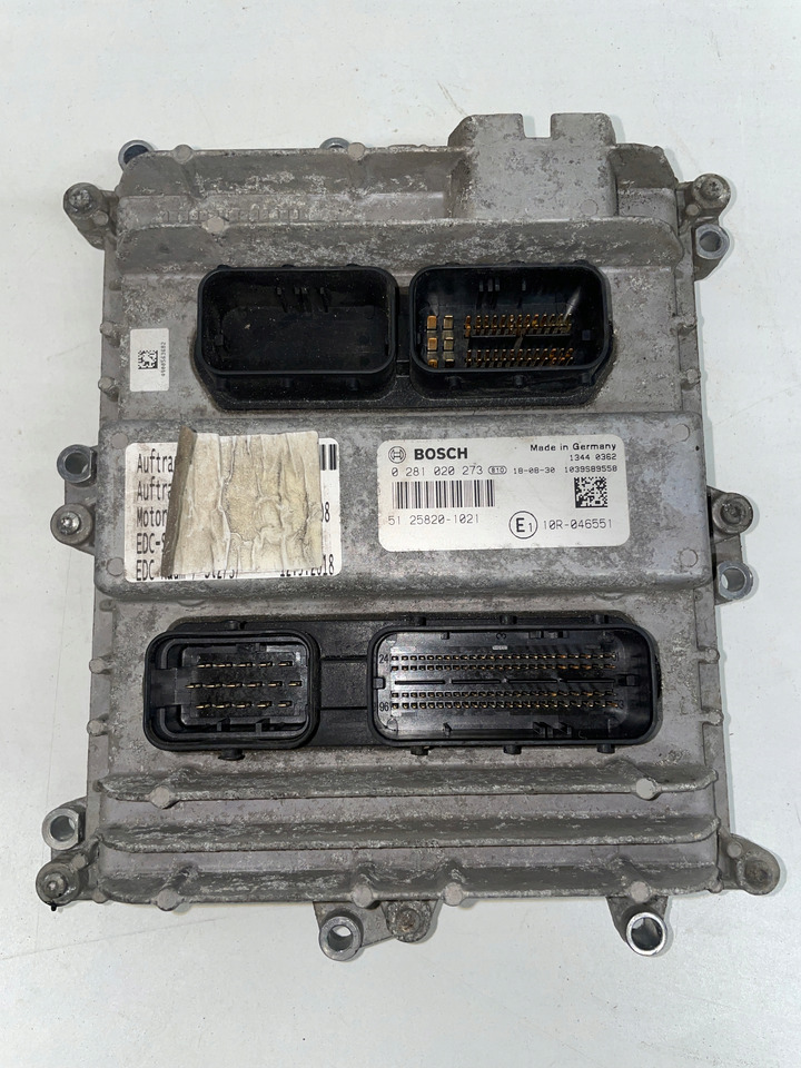 MAN TGX TGS E6 STEROWNIK KOMPUTER SILNIKA EDC 0281020273 - ECU voor Vrachtwagen: afbeelding 1 MAN TGX TGS E6 STEROWNIK KOMPUTER SILNIKA EDC 0281020273 - ECU voor Vrachtwagen: afbeelding 1