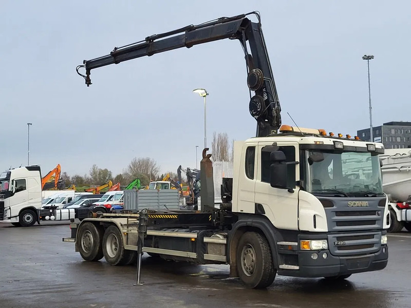 Scania P420 Crane Clima Cruise PTO Camera Euro5 2008 - Kraanwagen: afbeelding 4 Scania P420 Crane Clima Cruise PTO Camera Euro5 2008 - Kraanwagen: afbeelding 4