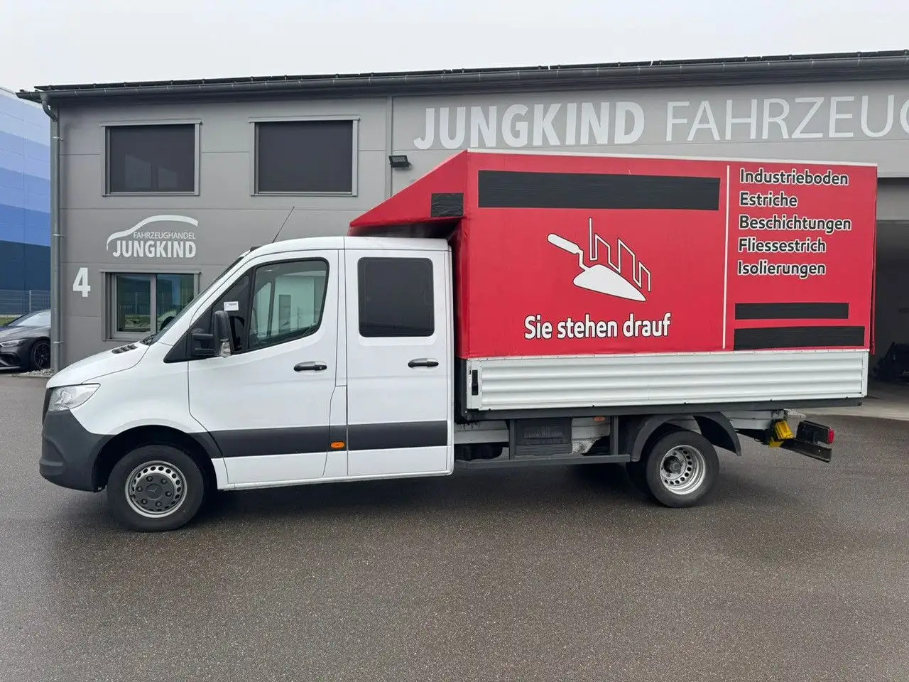 Mercedes-Benz Sprinter 516 CDI DoKa Maxi Lang AHK 3,5t Klima - Schuifzeilen bestelwagen, Bestelwagen met dubbele cabine: afbeelding 1 Mercedes-Benz Sprinter 516 CDI DoKa Maxi Lang AHK 3,5t Klima - Schuifzeilen bestelwagen, Bestelwagen met dubbele cabine: afbeelding 1