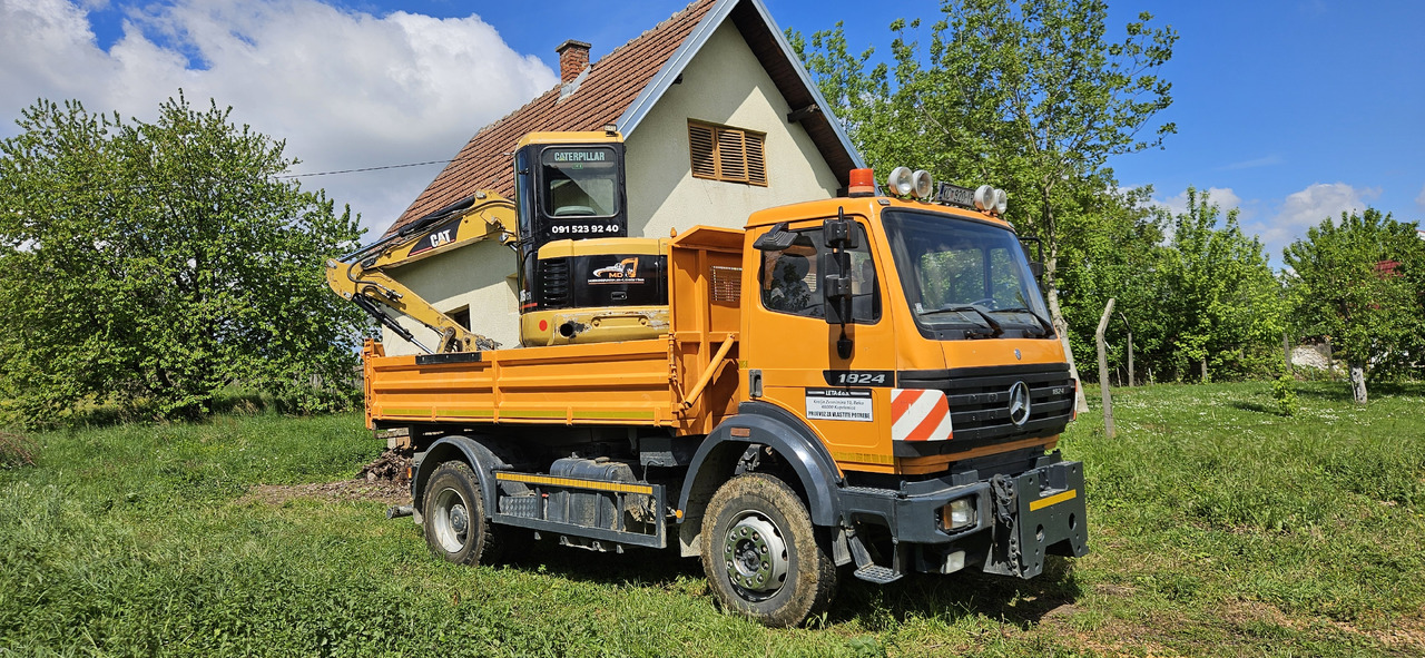 MERCEDES-BENZ 1824 ACTROS SK 4x4 - Kipper vrachtwagen: afbeelding 3 MERCEDES-BENZ 1824 ACTROS SK 4x4 - Kipper vrachtwagen: afbeelding 3