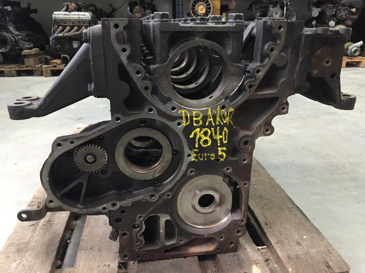 Gebrauchter Motorblock DB Axor 1840, OM 457 LA, Artikel - Nr.: A 460 010 15 08 - Cilinderblok voor Vrachtwagen: afbeelding 5 Gebrauchter Motorblock DB Axor 1840, OM 457 LA, Artikel - Nr.: A 460 010 15 08 - Cilinderblok voor Vrachtwagen: afbeelding 5