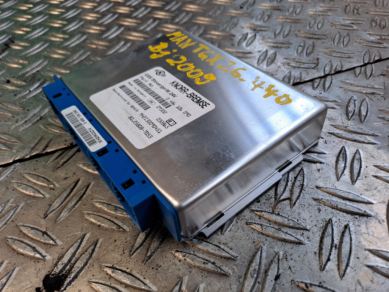 ECU voor Vrachtwagen Gebrauchtes MAN TGX 26.440 EBS 5 Steuergerät 24 V , Artikel - Nr.: 81.25808 - 7053: afbeelding 7 ECU voor Vrachtwagen Gebrauchtes MAN TGX 26.440 EBS 5 Steuergerät 24 V , Artikel - Nr.: 81.25808 - 7053: afbeelding 7