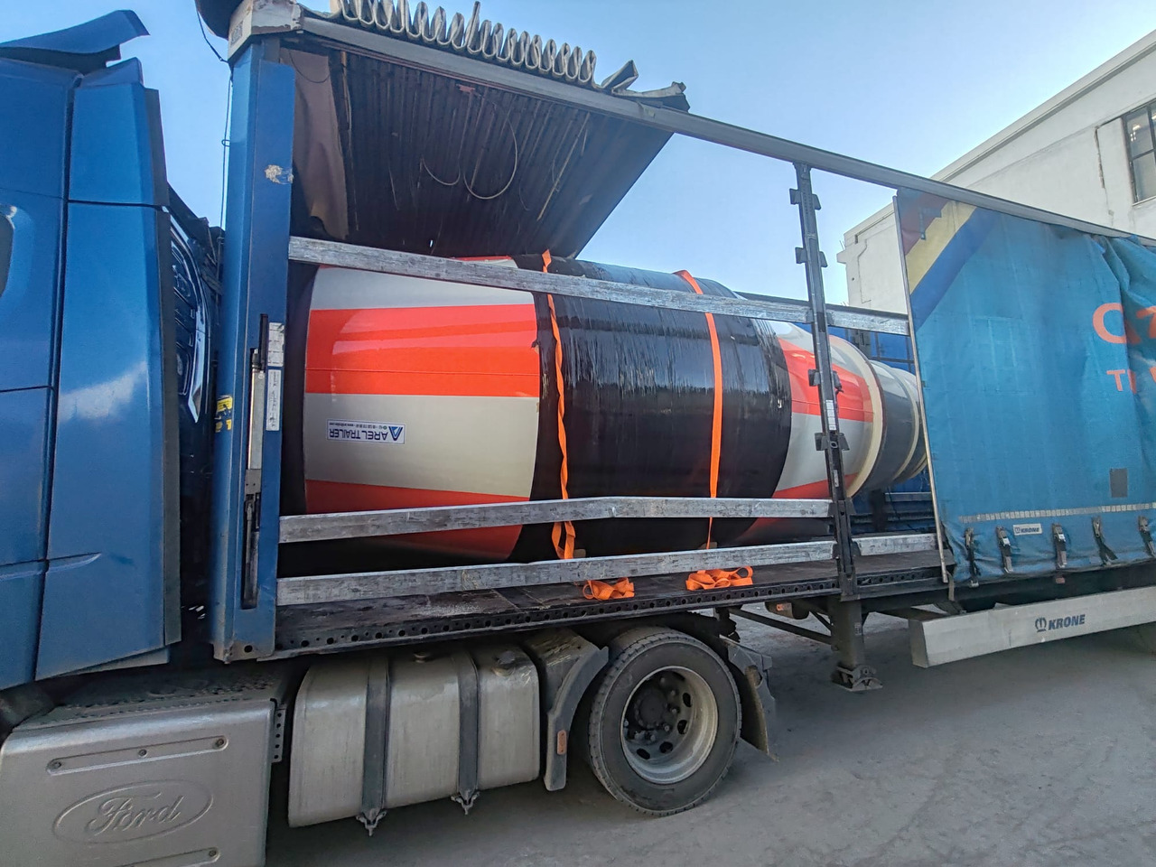 AREL TRAILER CONCRETE MIXER DRUM - Mixeropbouw: afbeelding 2 AREL TRAILER CONCRETE MIXER DRUM - Mixeropbouw: afbeelding 2
