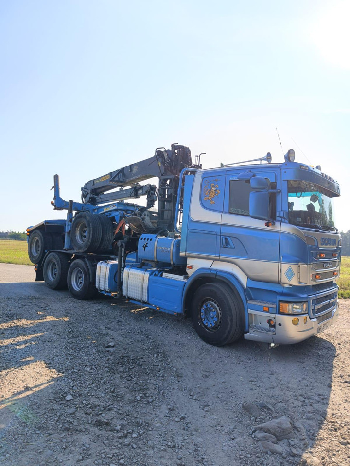 Houttransport, Kraanwagen SCANIA R620 V8: afbeelding 6 Houttransport, Kraanwagen SCANIA R620 V8: afbeelding 6