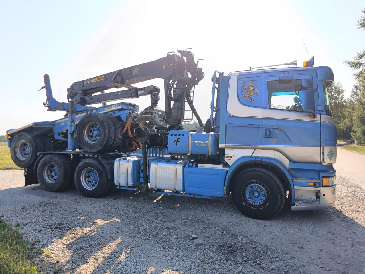 Houttransport, Kraanwagen SCANIA R620 V8: afbeelding 19 Houttransport, Kraanwagen SCANIA R620 V8: afbeelding 19