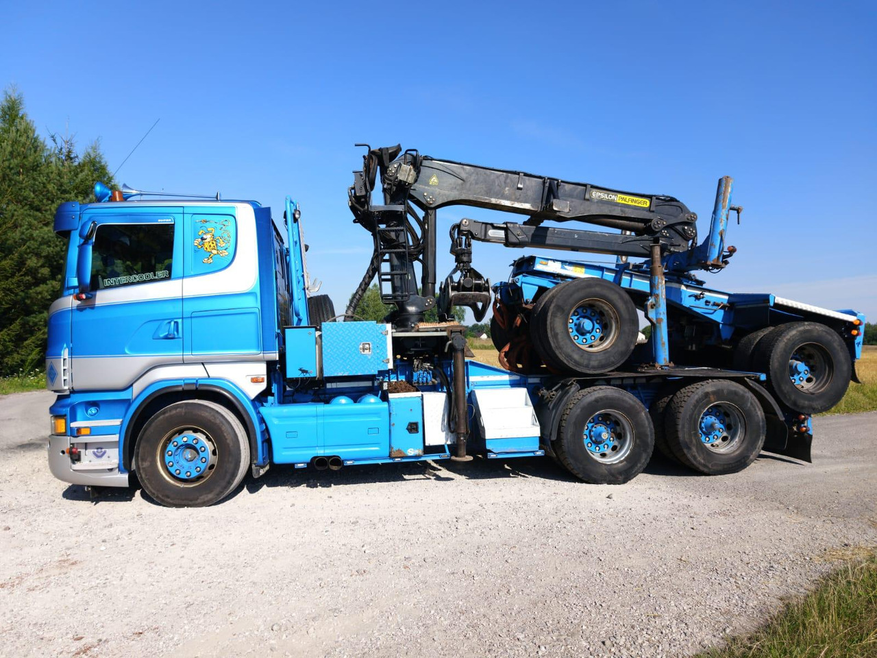 Houttransport, Kraanwagen SCANIA R620 V8: afbeelding 11 Houttransport, Kraanwagen SCANIA R620 V8: afbeelding 11