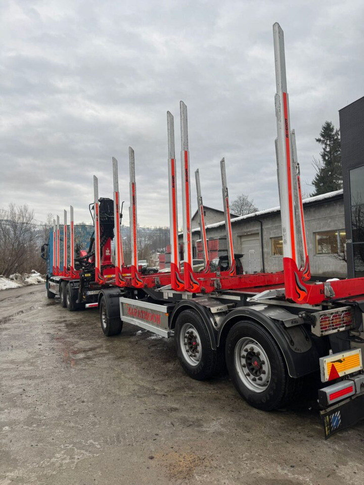 Houttransport, Kraanwagen VOLVO FH540: afbeelding 6