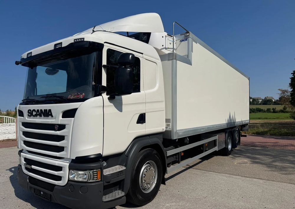Scania Scania G 490 / CHŁODNIA + WINDA / 23 PALETY / EURO6 / OŚ SKRĘTNA / CARRIER 850 / ASO - Koelwagen vrachtwagen: afbeelding 1 Scania Scania G 490 / CHŁODNIA + WINDA / 23 PALETY / EURO6 / OŚ SKRĘTNA / CARRIER 850 / ASO - Koelwagen vrachtwagen: afbeelding 1