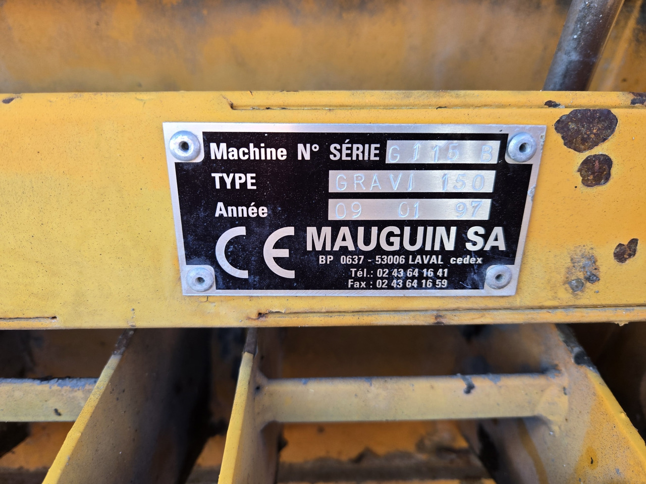 Secmair MAUGUIN MARREL - Bouwmachine, Vrachtwagen: afbeelding 5 Secmair MAUGUIN MARREL - Bouwmachine, Vrachtwagen: afbeelding 5