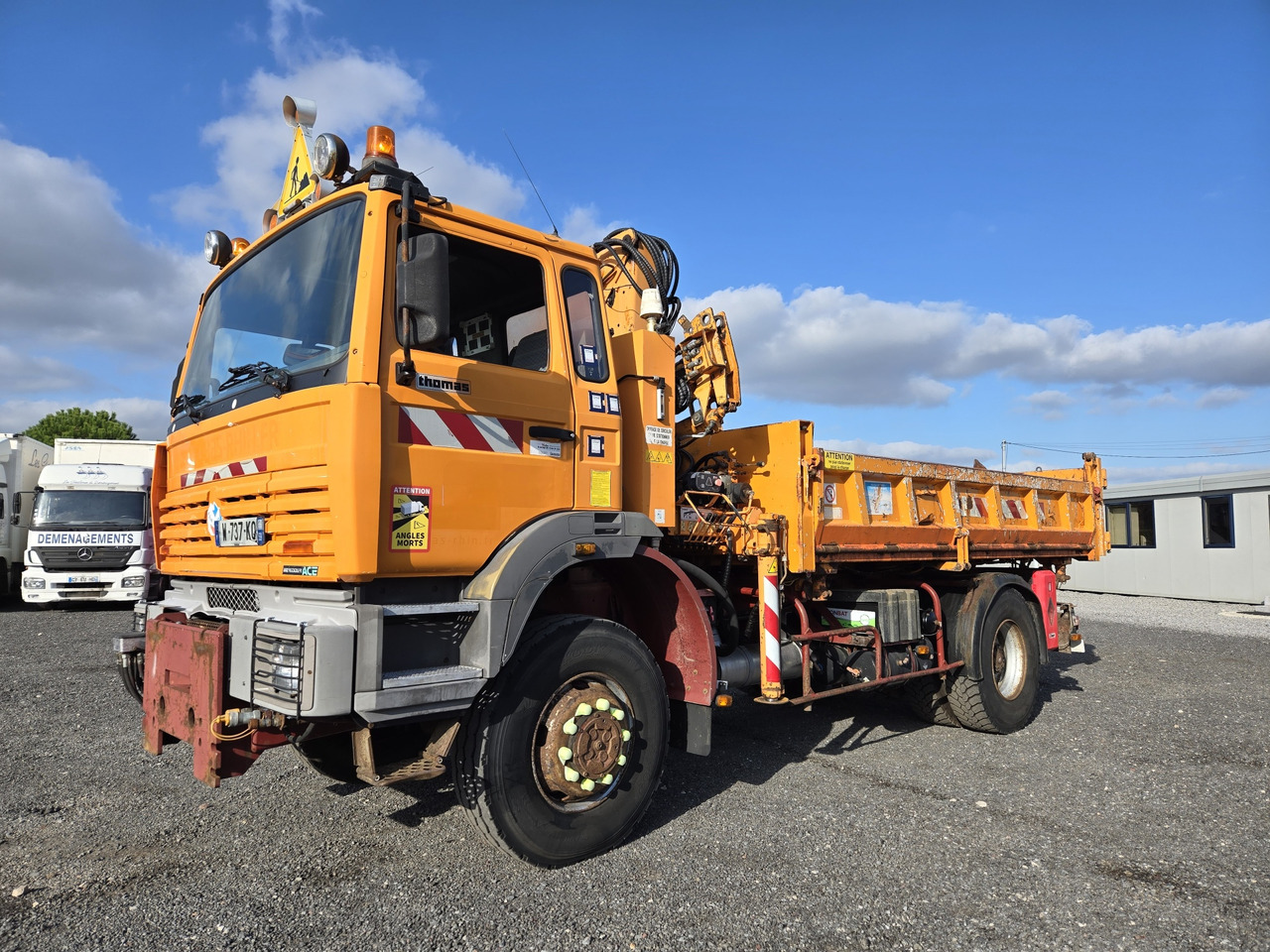 Renault G250 4x4 - Kipper vrachtwagen, Kraanwagen: afbeelding 2 Renault G250 4x4 - Kipper vrachtwagen, Kraanwagen: afbeelding 2