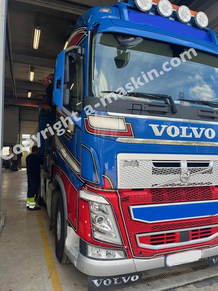 VOLVO FH 540 - Vrachtwagen met open laadbak, Kraanwagen: afbeelding 1 VOLVO FH 540 - Vrachtwagen met open laadbak, Kraanwagen: afbeelding 1