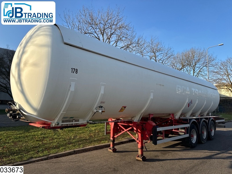 Burg Gas 50600 Liter, LPG GPL gas tank, Gaz, 1 Compartment - Tankoplegger: afbeelding 1 Burg Gas 50600 Liter, LPG GPL gas tank, Gaz, 1 Compartment - Tankoplegger: afbeelding 1