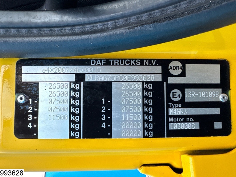 DAF 75 CF 250 EURO 5, Retarder, Geesink - Vacuümwagen: afbeelding 5 DAF 75 CF 250 EURO 5, Retarder, Geesink - Vacuümwagen: afbeelding 5