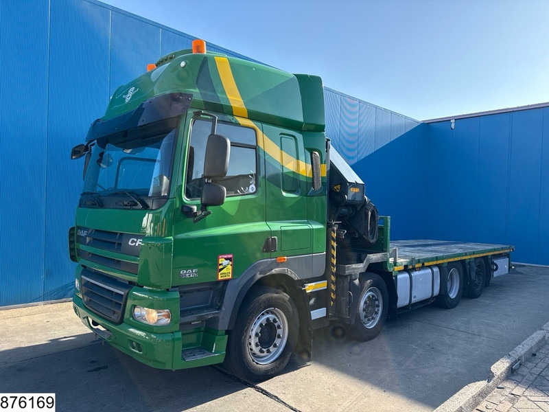 DAF CF 410 8x2, EURO 5, Palfinger, Steerling, Remote,Retarder - Vrachtwagen met open laadbak, Kraanwagen: afbeelding 4 DAF CF 410 8x2, EURO 5, Palfinger, Steerling, Remote,Retarder - Vrachtwagen met open laadbak, Kraanwagen: afbeelding 4