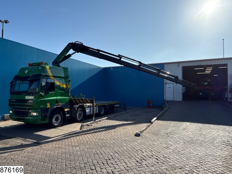 DAF CF 410 8x2, EURO 5, Palfinger, Steerling, Remote,Retarder - Vrachtwagen met open laadbak, Kraanwagen: afbeelding 3 DAF CF 410 8x2, EURO 5, Palfinger, Steerling, Remote,Retarder - Vrachtwagen met open laadbak, Kraanwagen: afbeelding 3