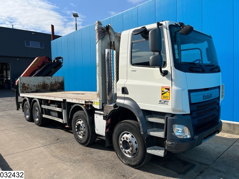 DAF CF 410 8x4, EURO 6, Palfinger, Remote - Vrachtwagen met open laadbak, Kraanwagen: afbeelding 3 DAF CF 410 8x4, EURO 6, Palfinger, Remote - Vrachtwagen met open laadbak, Kraanwagen: afbeelding 3