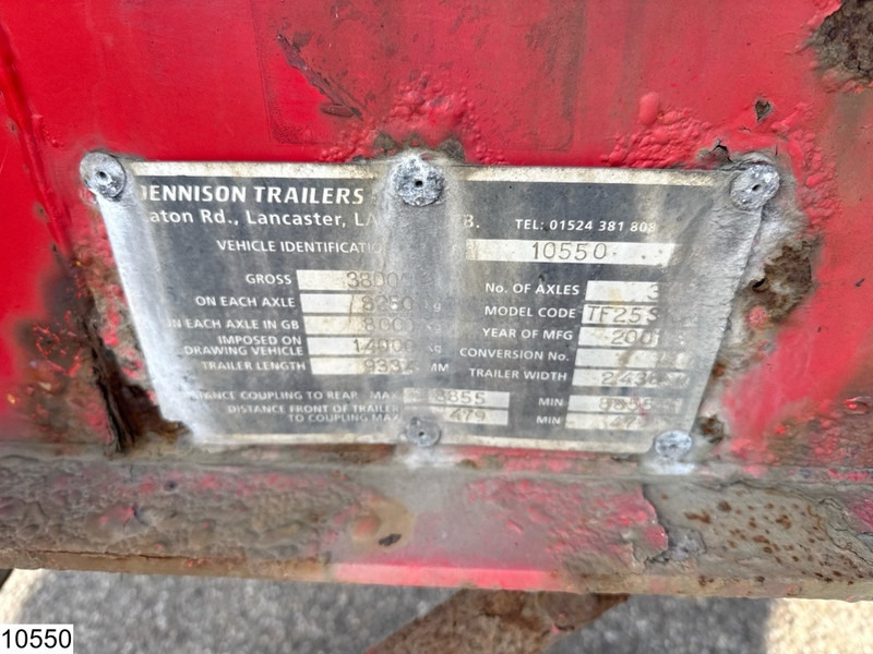 Dennison Container 20 - 30 - 40FT - Containertransporter/ Wissellaadbak oplegger: afbeelding 5 Dennison Container 20 - 30 - 40FT - Containertransporter/ Wissellaadbak oplegger: afbeelding 5