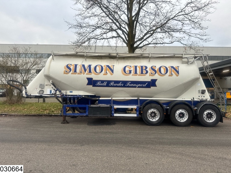 Feldbinder Silo 40.000 Liter, 3 Comp - Tankoplegger: afbeelding 2 Feldbinder Silo 40.000 Liter, 3 Comp - Tankoplegger: afbeelding 2