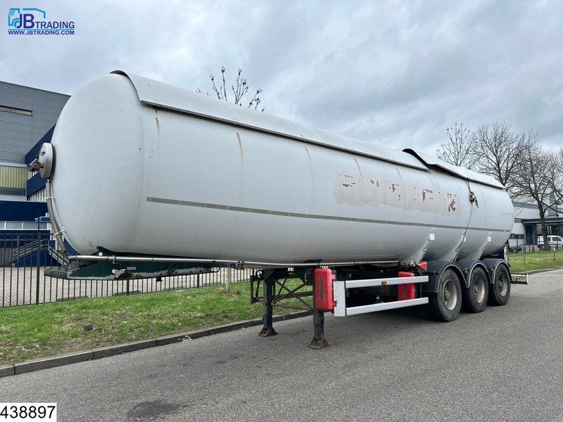 Tankoplegger Guhur Gas 48500 Liter, LPG GPL Butane gas, Steel suspension: afbeelding 1