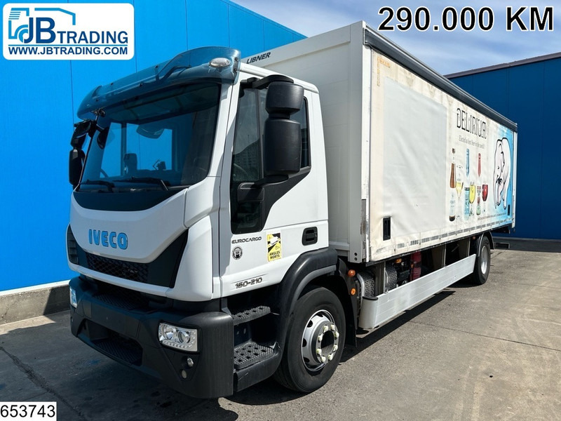 Iveco 160E21 EURO 6, Dhollandia - Schuifzeilen vrachtwagen: afbeelding 1 Iveco 160E21 EURO 6, Dhollandia - Schuifzeilen vrachtwagen: afbeelding 1