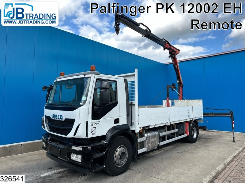 Iveco Stralis 310 EURO 6, Steel suspension, Palfinger - Vrachtwagen met open laadbak, Kraanwagen: afbeelding 1 Iveco Stralis 310 EURO 6, Steel suspension, Palfinger - Vrachtwagen met open laadbak, Kraanwagen: afbeelding 1