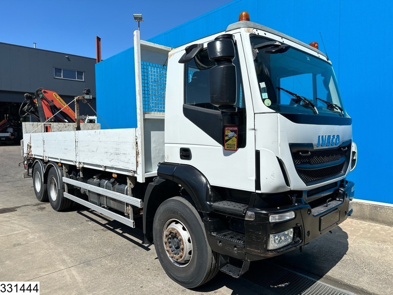 Iveco Trakker 360 6X4, EURO 6, Steel suspension, Palfinger - Vrachtwagen met open laadbak, Kraanwagen: afbeelding 3 Iveco Trakker 360 6X4, EURO 6, Steel suspension, Palfinger - Vrachtwagen met open laadbak, Kraanwagen: afbeelding 3