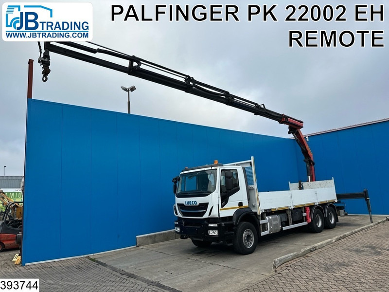 Iveco X-Way 360 6x4, EURO 6, Palfinger, Remote - Vrachtwagen met open laadbak, Kraanwagen: afbeelding 1 Iveco X-Way 360 6x4, EURO 6, Palfinger, Remote - Vrachtwagen met open laadbak, Kraanwagen: afbeelding 1