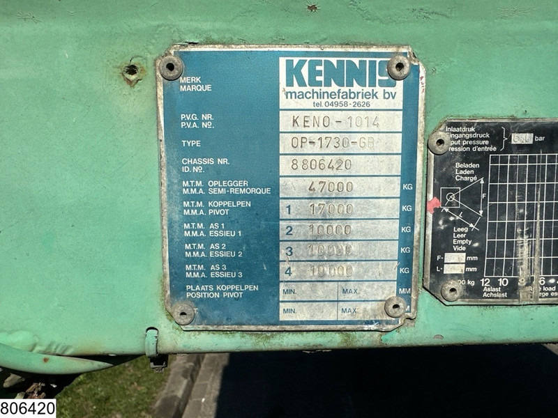 Kennis open laadbak - Open bak met boorden oplegger: afbeelding 4 Kennis open laadbak - Open bak met boorden oplegger: afbeelding 4