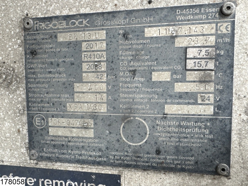 Lecitrailer Middenas Frigoblock EK 13 U - Koelwagen aanhangwagen: afbeelding 4 Lecitrailer Middenas Frigoblock EK 13 U - Koelwagen aanhangwagen: afbeelding 4