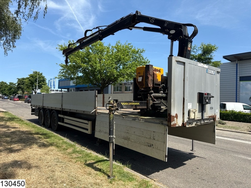 Lecitrailer open laadbak HIAB, Remote - Open bak met boorden oplegger: afbeelding 4 Lecitrailer open laadbak HIAB, Remote - Open bak met boorden oplegger: afbeelding 4