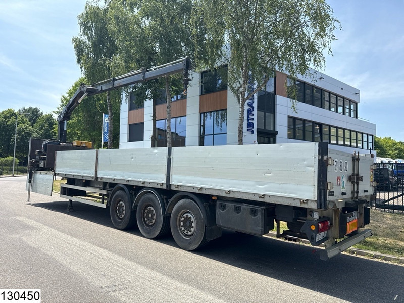 Lecitrailer open laadbak HIAB, Remote - Open bak met boorden oplegger: afbeelding 2 Lecitrailer open laadbak HIAB, Remote - Open bak met boorden oplegger: afbeelding 2