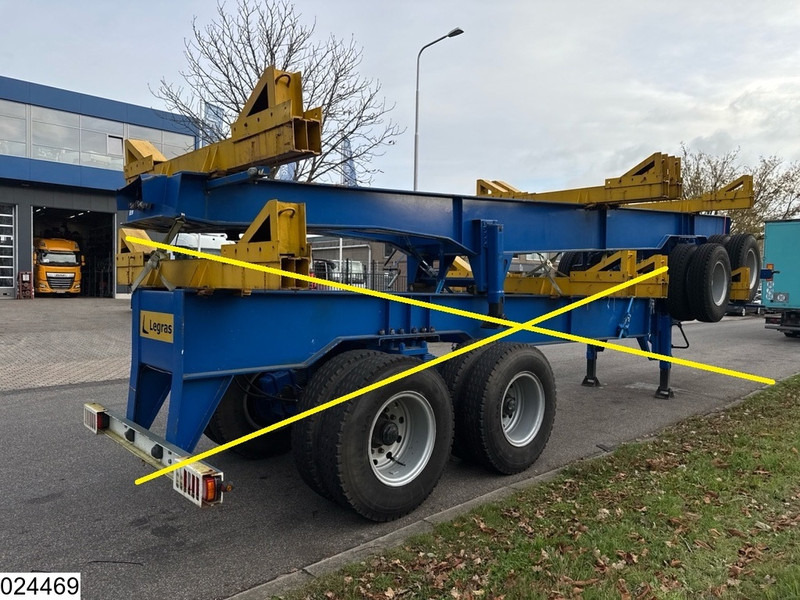 Legras Openlaadbak Wood transport, Steel suspension - Houtoplegger: afbeelding 2 Legras Openlaadbak Wood transport, Steel suspension - Houtoplegger: afbeelding 2