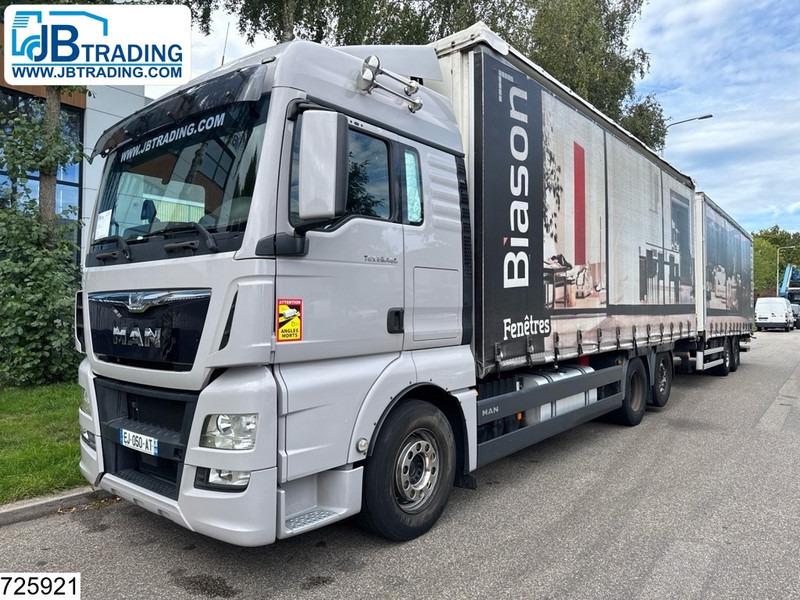 MAN TGX 26 480 6x2, EURO 6, Combi, Retarder, Dhollandia, 108,5m3 - Schuifzeilen vrachtwagen: afbeelding 1 MAN TGX 26 480 6x2, EURO 6, Combi, Retarder, Dhollandia, 108,5m3 - Schuifzeilen vrachtwagen: afbeelding 1