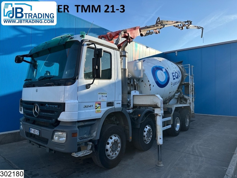 Mercedes-Benz Actros 3241 8x4, PUMI, Putzmeister, 21 MTR, Telligent 16 - Betonpomp: afbeelding 1 Mercedes-Benz Actros 3241 8x4, PUMI, Putzmeister, 21 MTR, Telligent 16 - Betonpomp: afbeelding 1
