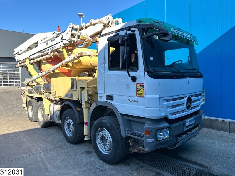 Mercedes-Benz Actros 3244 8x4, PUMI, Putzmeister, 24 MTR, Telligent 16 - Betonpomp: afbeelding 2 Mercedes-Benz Actros 3244 8x4, PUMI, Putzmeister, 24 MTR, Telligent 16 - Betonpomp: afbeelding 2