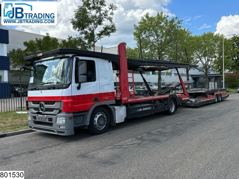Mercedes-Benz Actros EURO 5, Lohr, Multilohr, retarder, Combi - Autovrachtwagen vrachtwagen: afbeelding 1 Mercedes-Benz Actros EURO 5, Lohr, Multilohr, retarder, Combi - Autovrachtwagen vrachtwagen: afbeelding 1