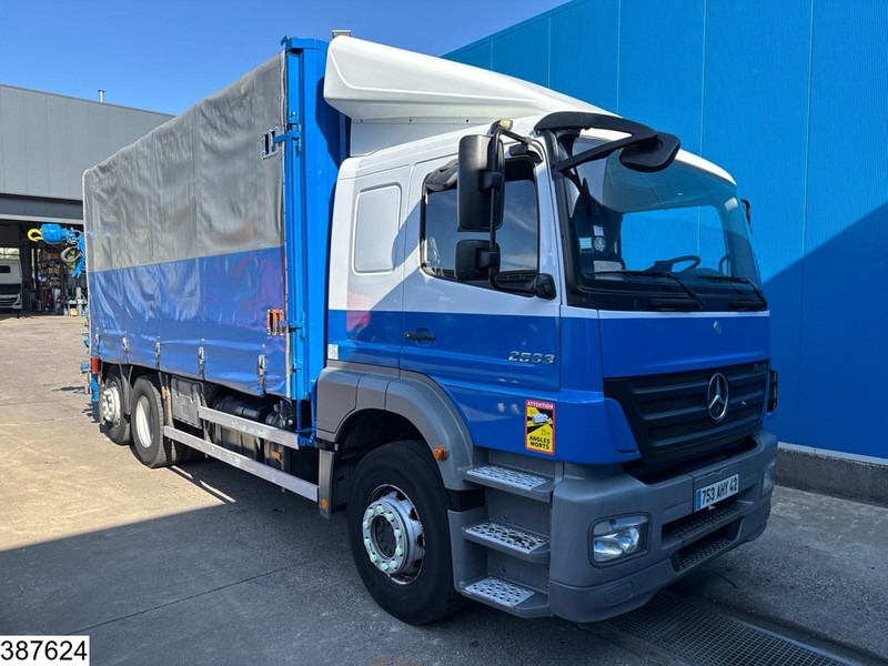 Mercedes-Benz Axor 2533 6X2, PM, Remote - Vrachtwagen met open laadbak, Kraanwagen: afbeelding 2 Mercedes-Benz Axor 2533 6X2, PM, Remote - Vrachtwagen met open laadbak, Kraanwagen: afbeelding 2