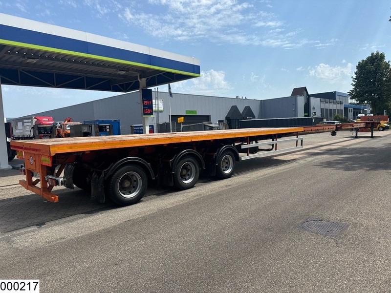 Open bak met boorden oplegger Nooteboom open laadbak 55000 KG, 34.85 m, 2 X Extandable: afbeelding 9