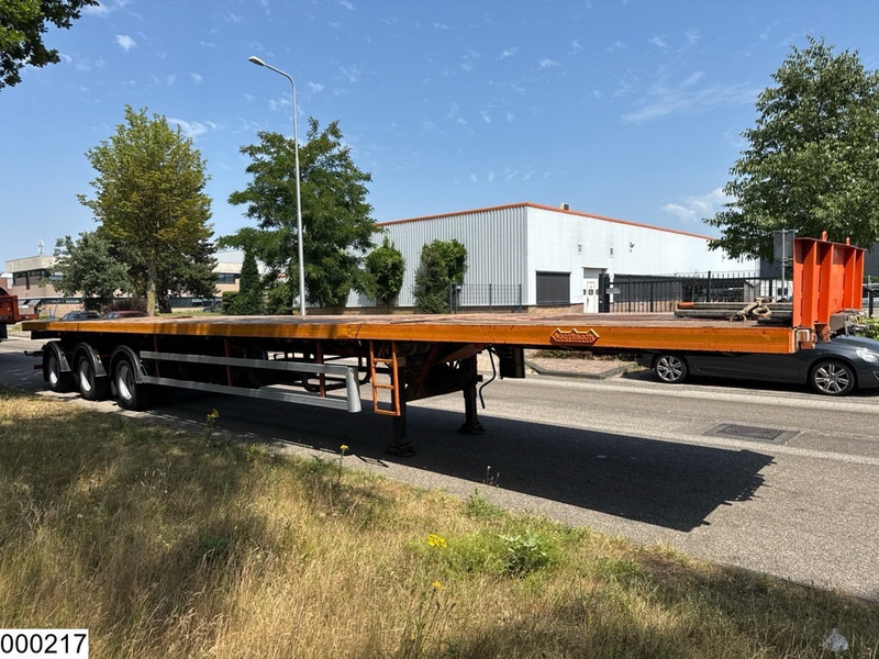 Open bak met boorden oplegger Nooteboom open laadbak 55000 KG, 34.85 m, 2 X Extandable: afbeelding 7