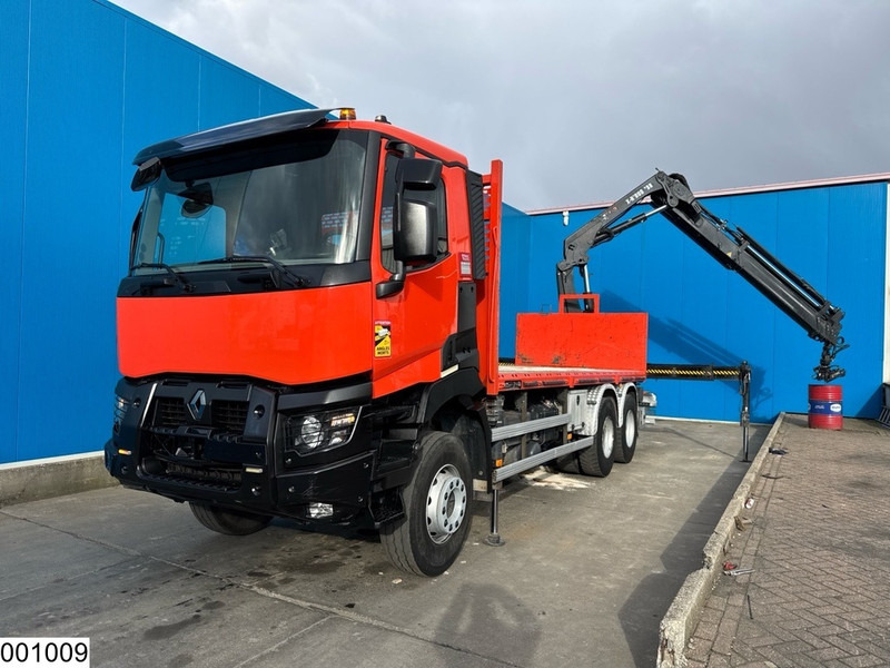 Renault C 380 6x4, EURO 6, Hiab, Remote - Vrachtwagen met open laadbak, Kraanwagen: afbeelding 3 Renault C 380 6x4, EURO 6, Hiab, Remote - Vrachtwagen met open laadbak, Kraanwagen: afbeelding 3