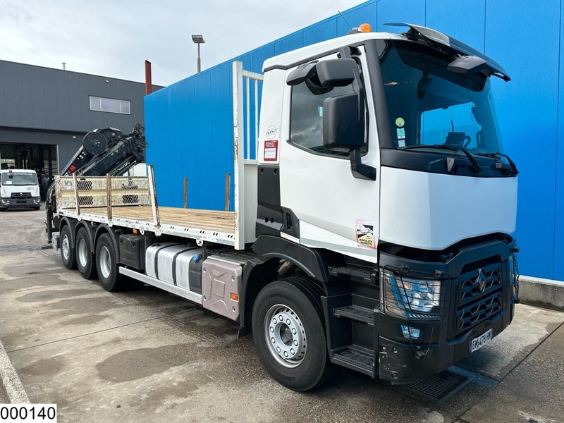Renault C 430 8X4, EURO 6, HIAB, Remote - Vrachtwagen met open laadbak, Kraanwagen: afbeelding 3 Renault C 430 8X4, EURO 6, HIAB, Remote - Vrachtwagen met open laadbak, Kraanwagen: afbeelding 3