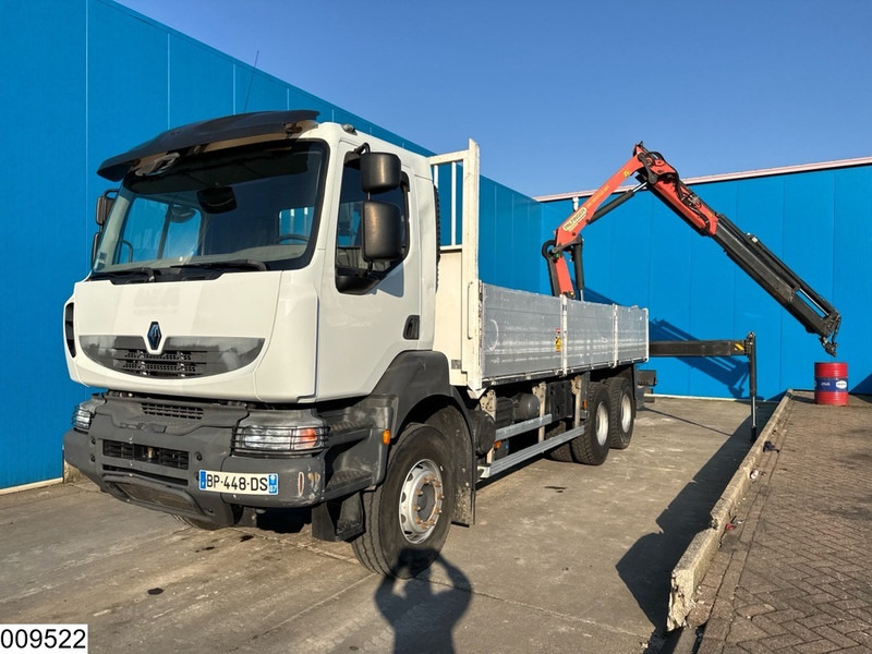 Renault Kerax 380 Dxi 6X4, EURO 5, Steel suspension, Palfinger - Vrachtwagen met open laadbak, Kraanwagen: afbeelding 2 Renault Kerax 380 Dxi 6X4, EURO 5, Steel suspension, Palfinger - Vrachtwagen met open laadbak, Kraanwagen: afbeelding 2