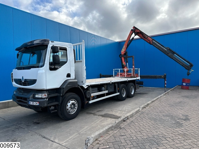 Renault Kerax 380 Dxi 6X4, EURO 6, Retarder, Palfinger, Remote - Vrachtwagen met open laadbak, Kraanwagen: afbeelding 2 Renault Kerax 380 Dxi 6X4, EURO 6, Retarder, Palfinger, Remote - Vrachtwagen met open laadbak, Kraanwagen: afbeelding 2