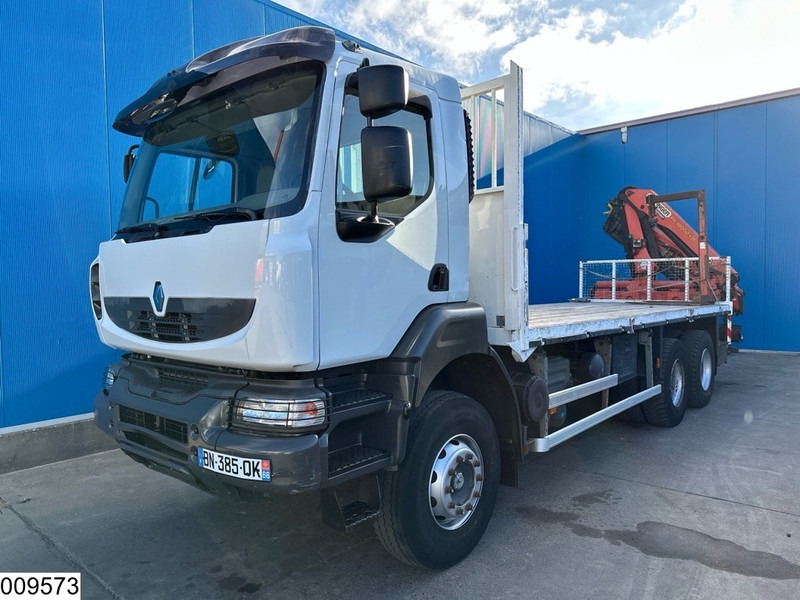Renault Kerax 380 Dxi 6X4, EURO 6, Retarder, Palfinger, Remote - Vrachtwagen met open laadbak, Kraanwagen: afbeelding 3 Renault Kerax 380 Dxi 6X4, EURO 6, Retarder, Palfinger, Remote - Vrachtwagen met open laadbak, Kraanwagen: afbeelding 3
