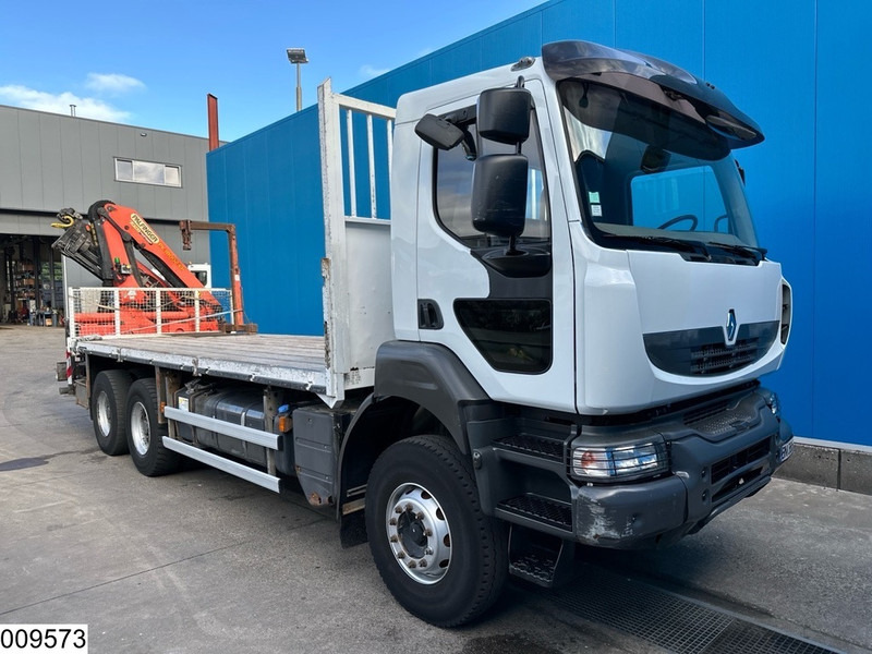 Renault Kerax 380 Dxi 6X4, EURO 6, Retarder, Palfinger, Remote - Vrachtwagen met open laadbak, Kraanwagen: afbeelding 4 Renault Kerax 380 Dxi 6X4, EURO 6, Retarder, Palfinger, Remote - Vrachtwagen met open laadbak, Kraanwagen: afbeelding 4