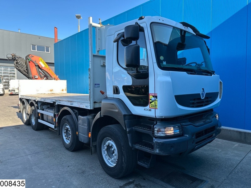Renault Kerax 430 Dxi 8x4, EURO 5, Palfinger, Remote, Steel suspenion - Vrachtwagen met open laadbak, Kraanwagen: afbeelding 3 Renault Kerax 430 Dxi 8x4, EURO 5, Palfinger, Remote, Steel suspenion - Vrachtwagen met open laadbak, Kraanwagen: afbeelding 3