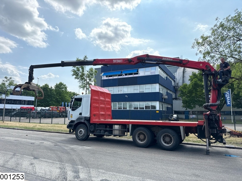 Renault Kerax 450 Dxi 6x4, Manual, Steel, Palfinger, Retarder - Houttransport, Kraanwagen: afbeelding 4 Renault Kerax 450 Dxi 6x4, Manual, Steel, Palfinger, Retarder - Houttransport, Kraanwagen: afbeelding 4