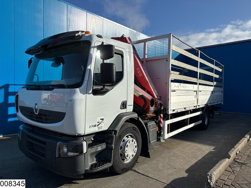 Renault Premium 270 Dxi EURO 5, Fassi, Manual - Vrachtwagen met open laadbak, Kraanwagen: afbeelding 4 Renault Premium 270 Dxi EURO 5, Fassi, Manual - Vrachtwagen met open laadbak, Kraanwagen: afbeelding 4