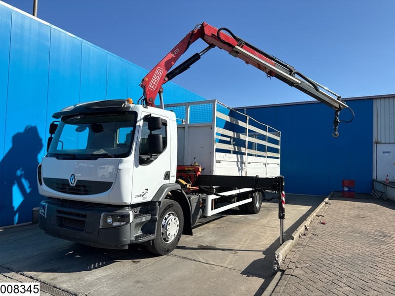 Renault Premium 270 Dxi EURO 5, Fassi, Manual - Vrachtwagen met open laadbak, Kraanwagen: afbeelding 3 Renault Premium 270 Dxi EURO 5, Fassi, Manual - Vrachtwagen met open laadbak, Kraanwagen: afbeelding 3